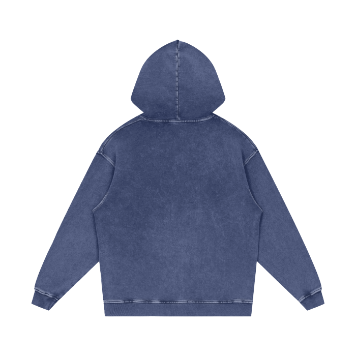 Acid Wash Oversize Hoodie